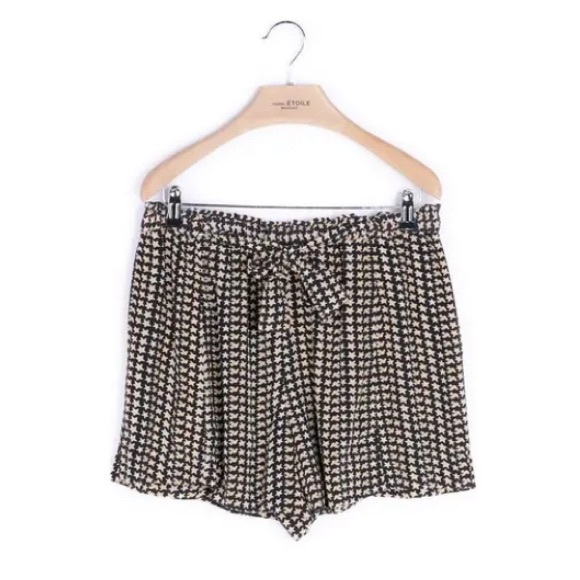 Isabel Marant Etoile Star Printed Silk Bow shorts - Picture 1 of 5